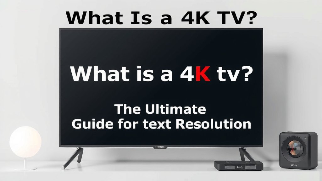 What Is a 4K TV? Your Ultimate Guide to 4K Resolution