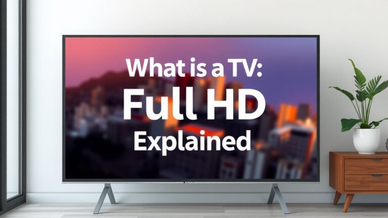 What is a Full HD TV? Your Guide to Resolution Explained