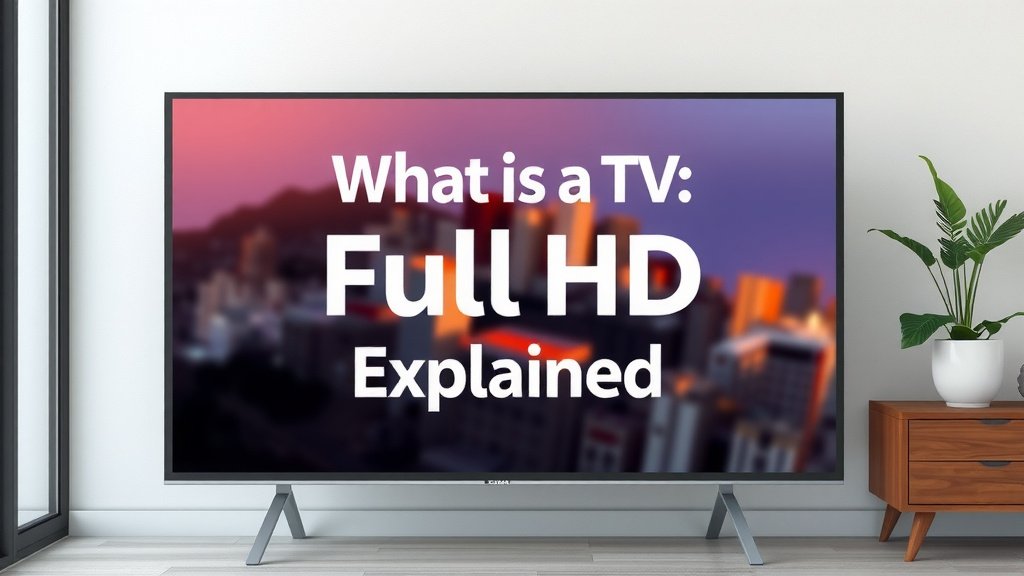 What is a Full HD TV? Your Guide to Resolution Explained