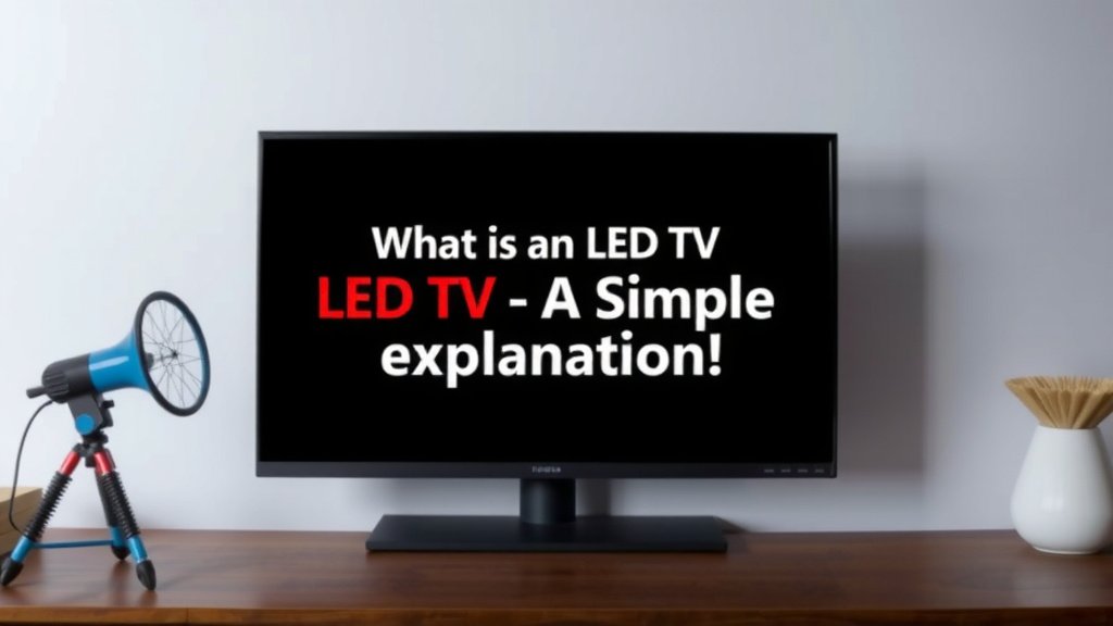 What is an LED TV? A Simple Explanation