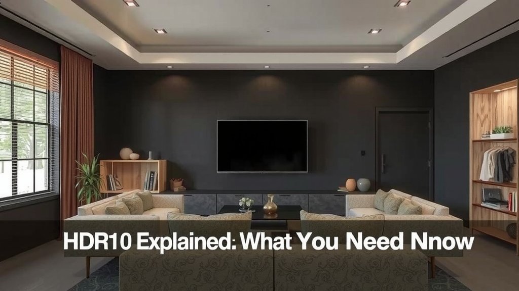 HDR10 Explained: What You Need to Know Now