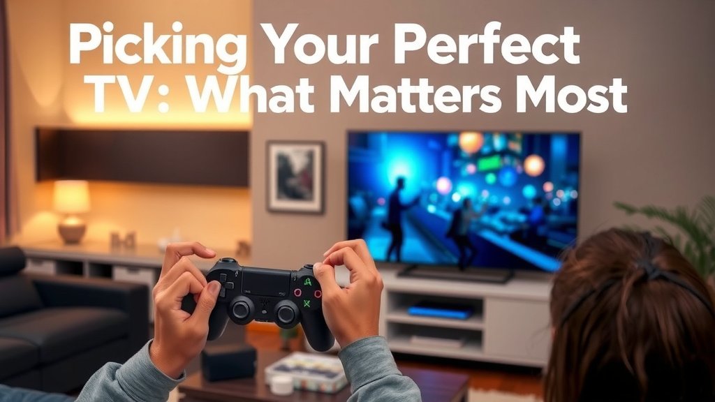 Picking Your Perfect Gaming TV: What Matters Most