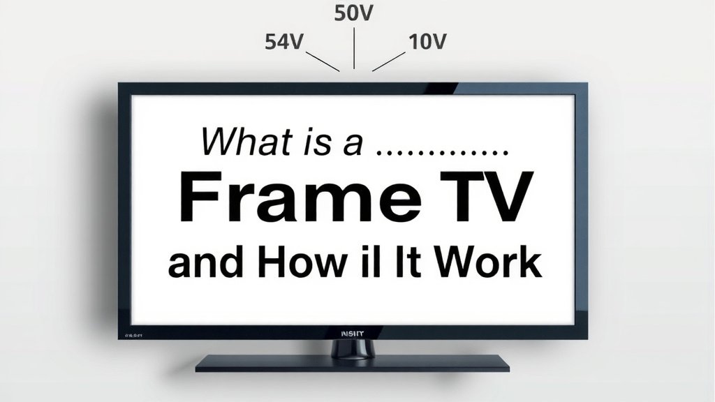 What is a Frame TV and How Does It Work