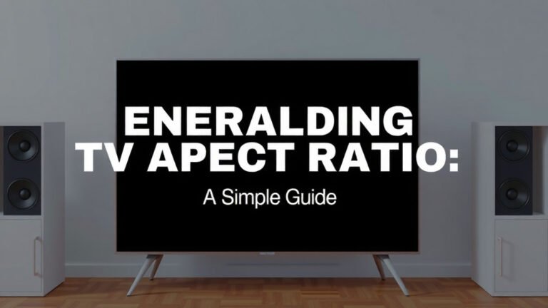 Understanding TV Aspect Ratio: A Simple Guide
