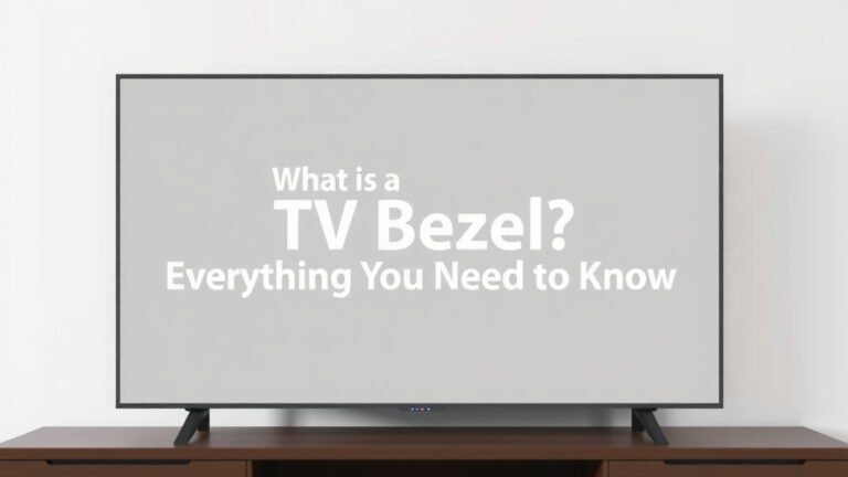 What is a TV Bezel? Everything You Need to Know