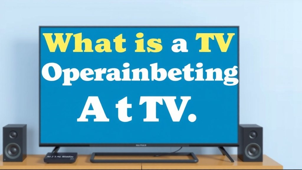 What is a TV Operating System? Your Smart TV Explained