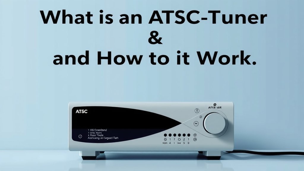 What is an ATSC Tuner and How Does it Work