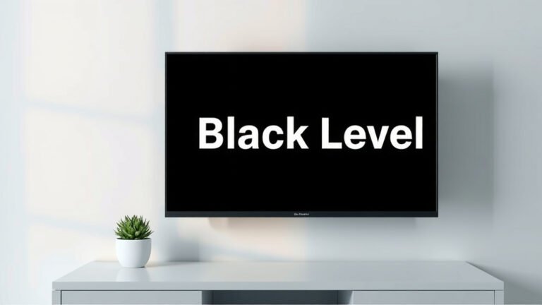 Understanding TV Black Level: What You Need to Know