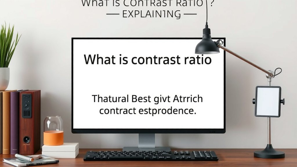 What is Contrast Ratio: A Simple Explanation