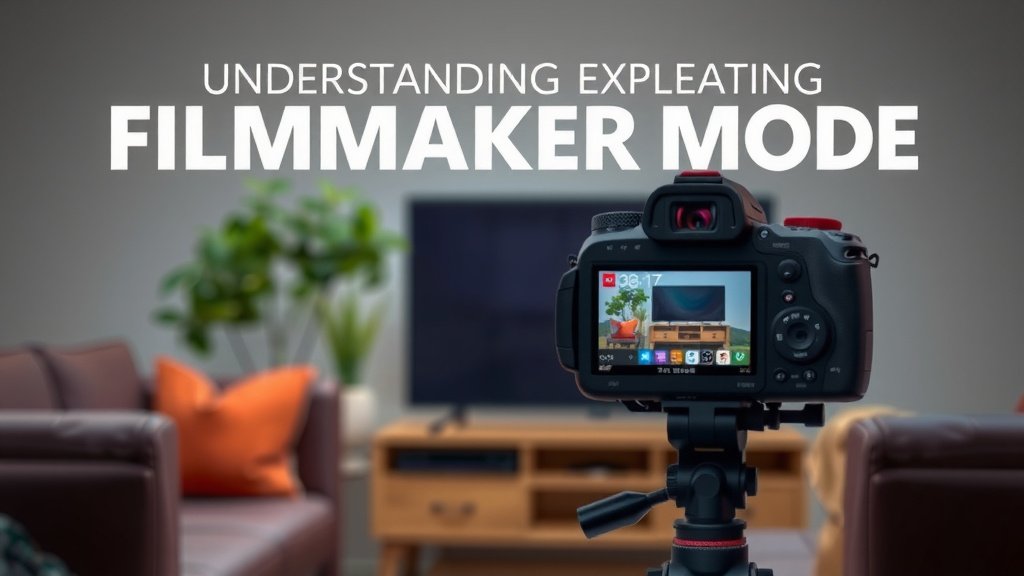 Understanding Filmmaker Mode on Your TV