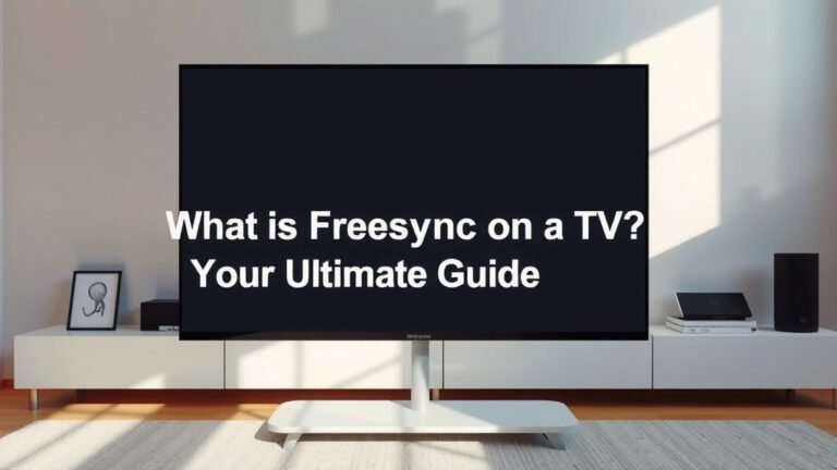 What is FreeSync on a TV? Your Ultimate Guide