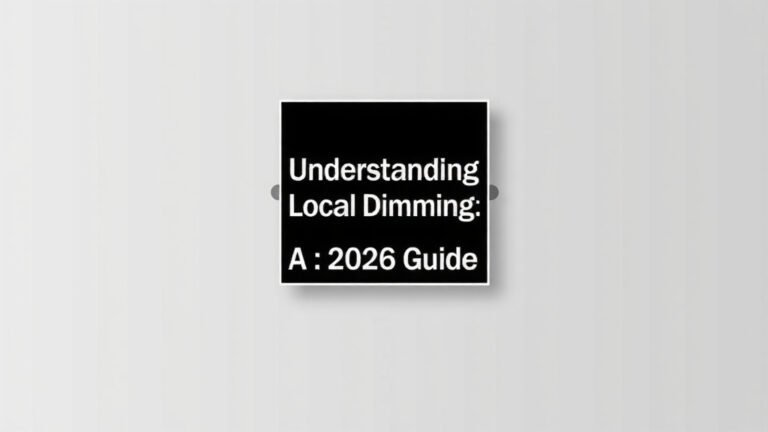 Understanding Full Array Local Dimming: A 2026 Guide