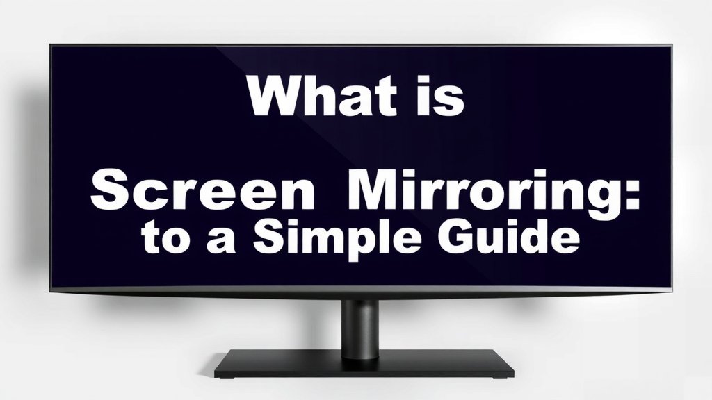 Understanding Screen Mirroring Technology