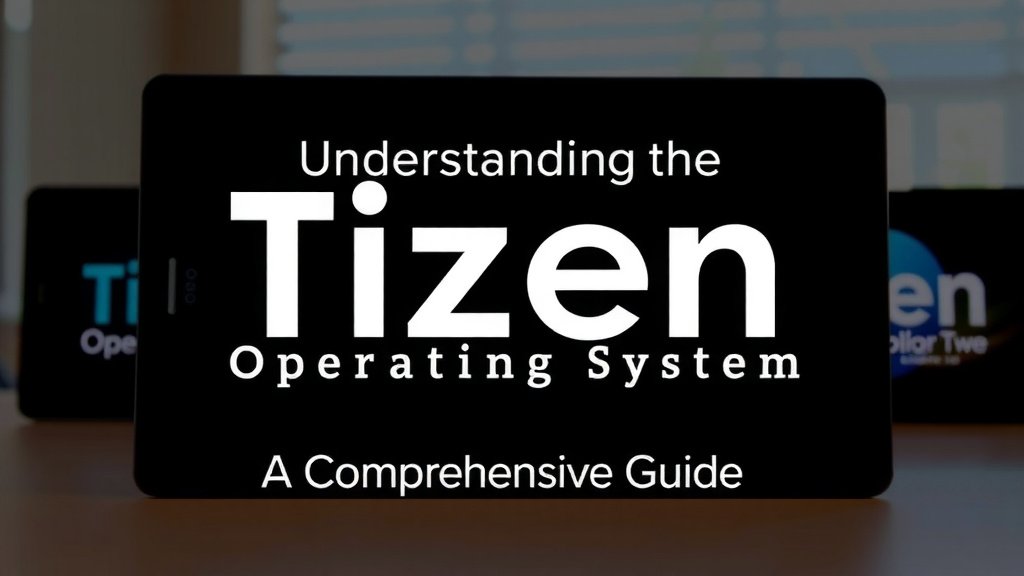 Understanding the Tizen Operating System