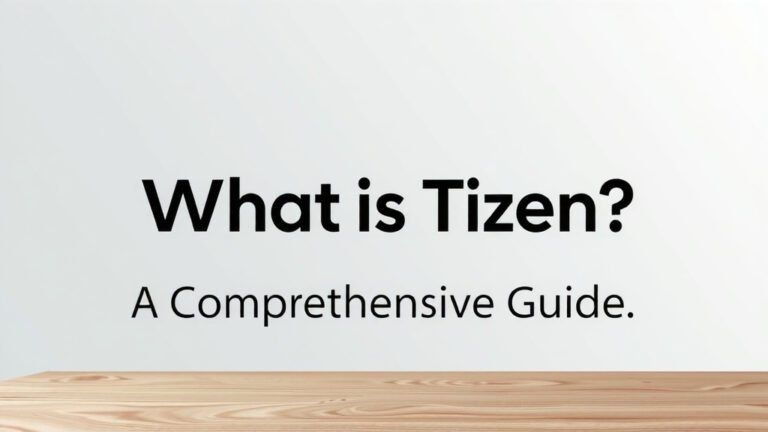 What is Tizen? A Comprehensive Guide