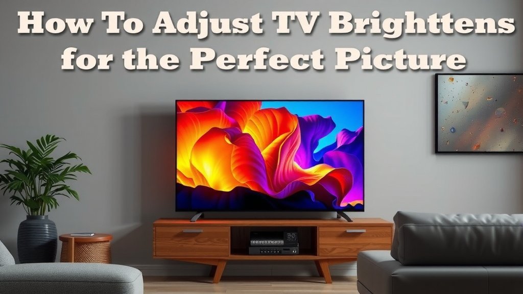 Tuning Your TV's Picture Settings