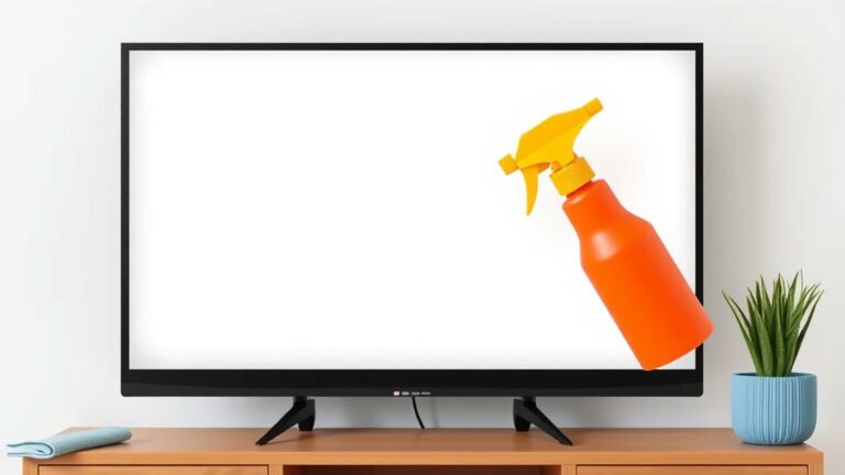 Safely Clean Your Flat Screen TV: A Step-by-Step Guide