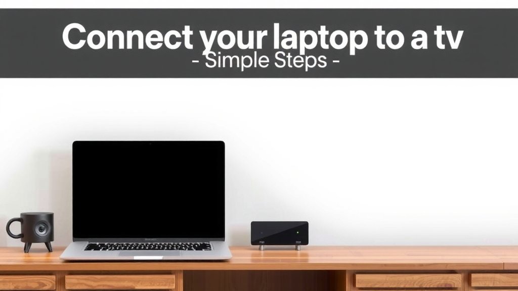Connect Your Laptop to a TV: Simple Steps