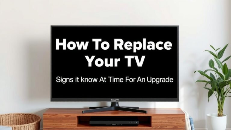 When To Replace Your TV: Signs It's Time For An Upgrade