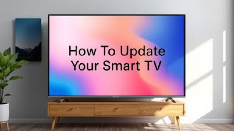 How to Update Your Smart TV Software