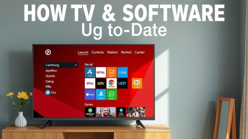 Keeping Your TV Software Up-to-Date