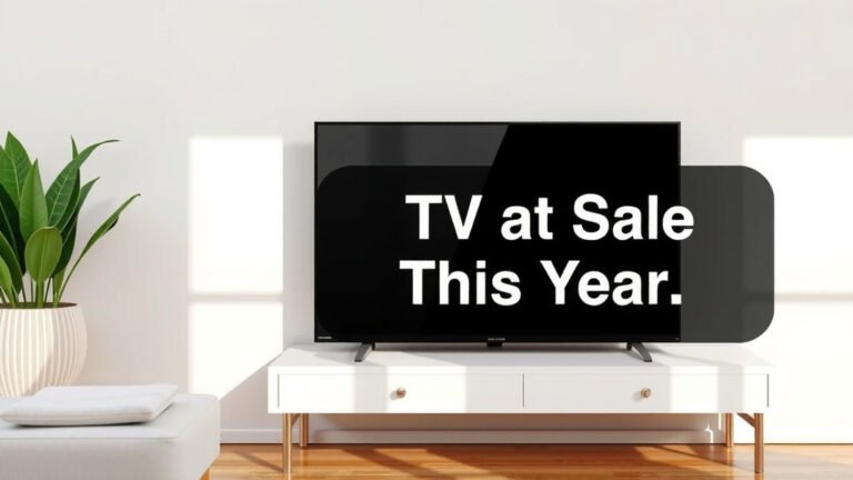 Best Times to Buy a TV on Sale This Year
