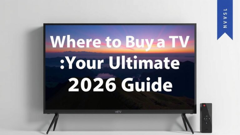 Where to Buy a TV: Your Ultimate 2026 Guide