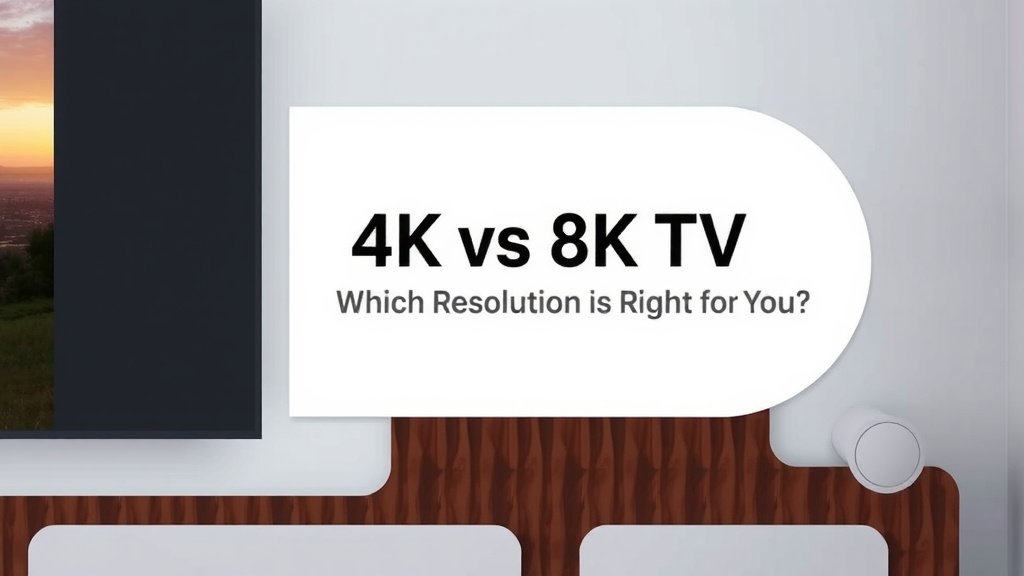 4K vs 8K TV: Which Resolution Is Right for You