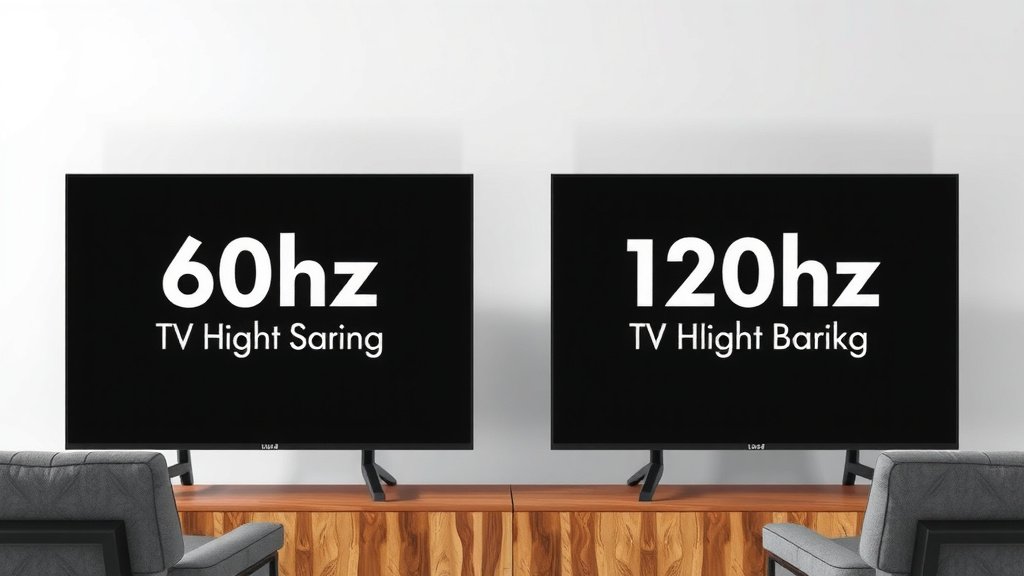 60Hz vs 120Hz TV: Which Refresh Rate is Right for You