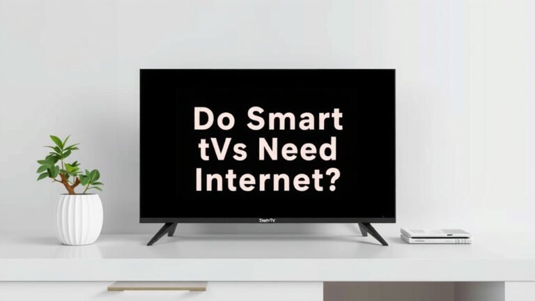 Do Smart TVs Need Internet? Your Smart TV's Connection Explained