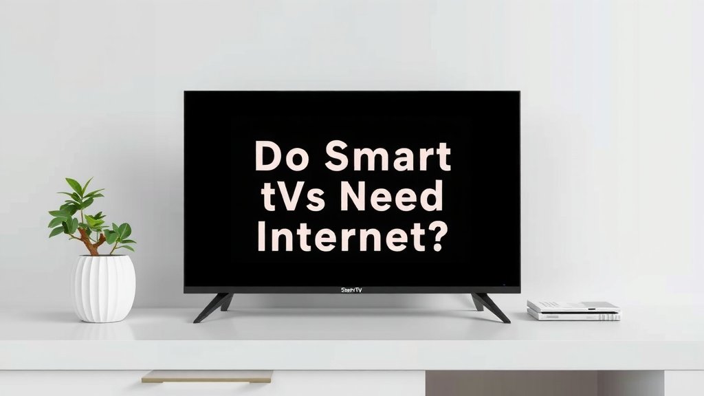 Do Smart TVs Need Internet? Your Smart TV's Connection Explained
