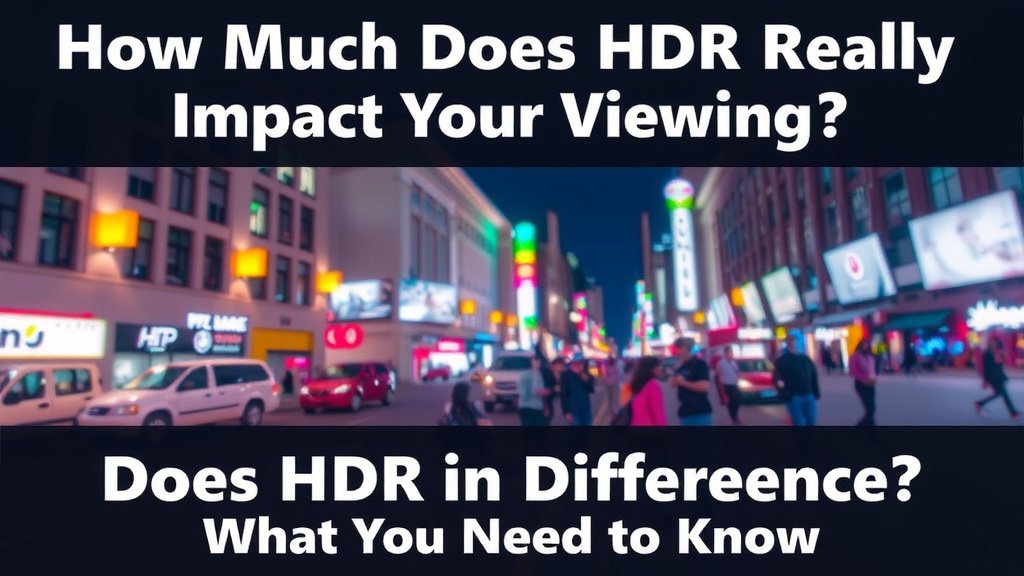 How Much Does HDR Really Impact Your Viewing?