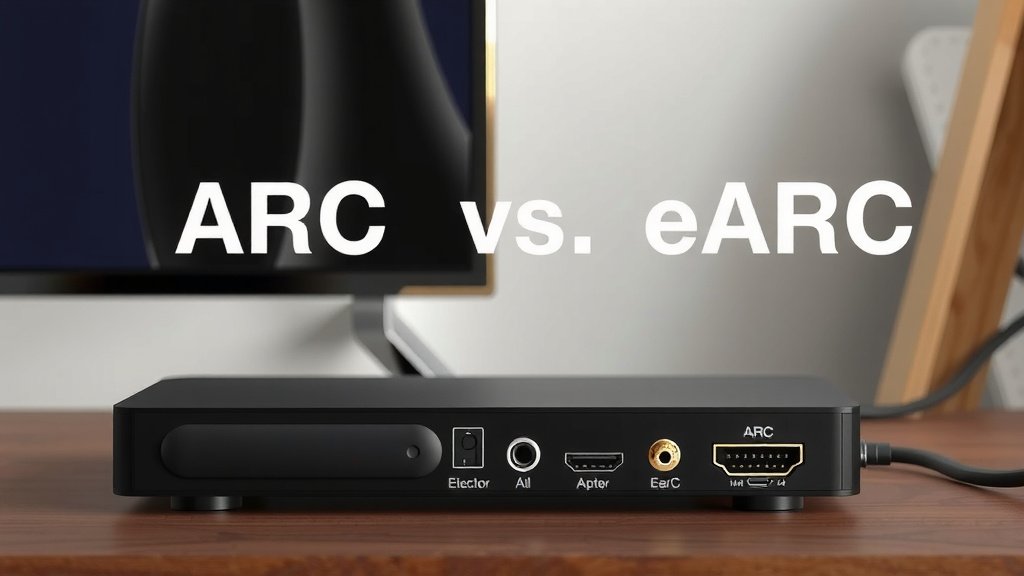 Understanding Your TV's Audio Output: ARC vs. eARC Explained