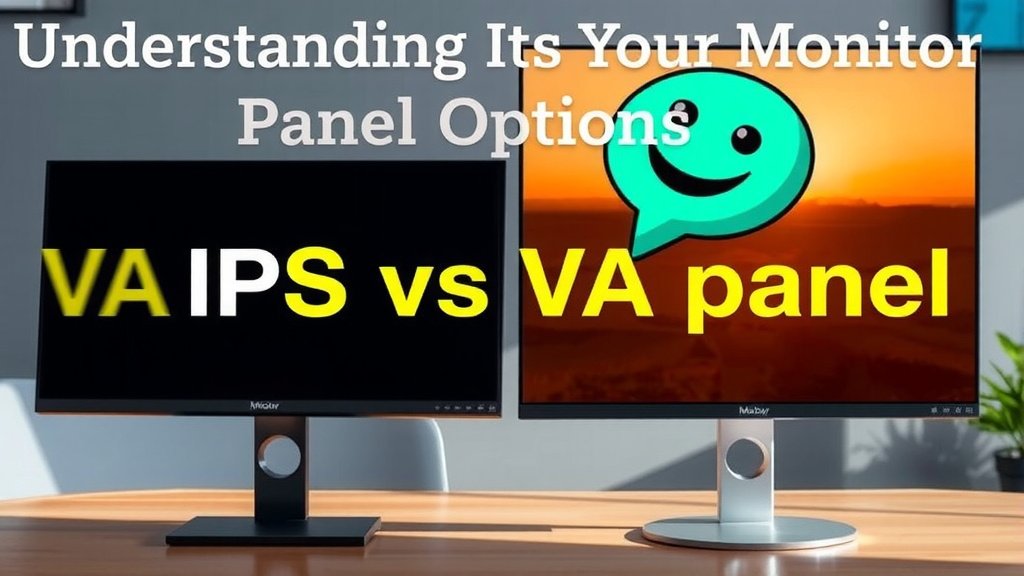 Understanding Your Monitor Panel Options