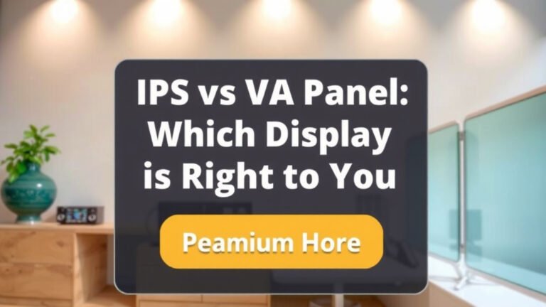 IPS vs VA Panel: Which Display is Right for You