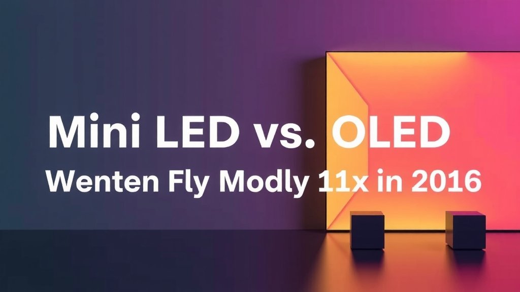 Mini LED vs OLED: Which Display Technology Wins In 2026