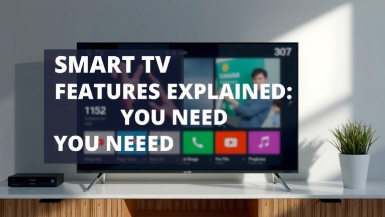 Smart TV Features Explained: What You Need to Know