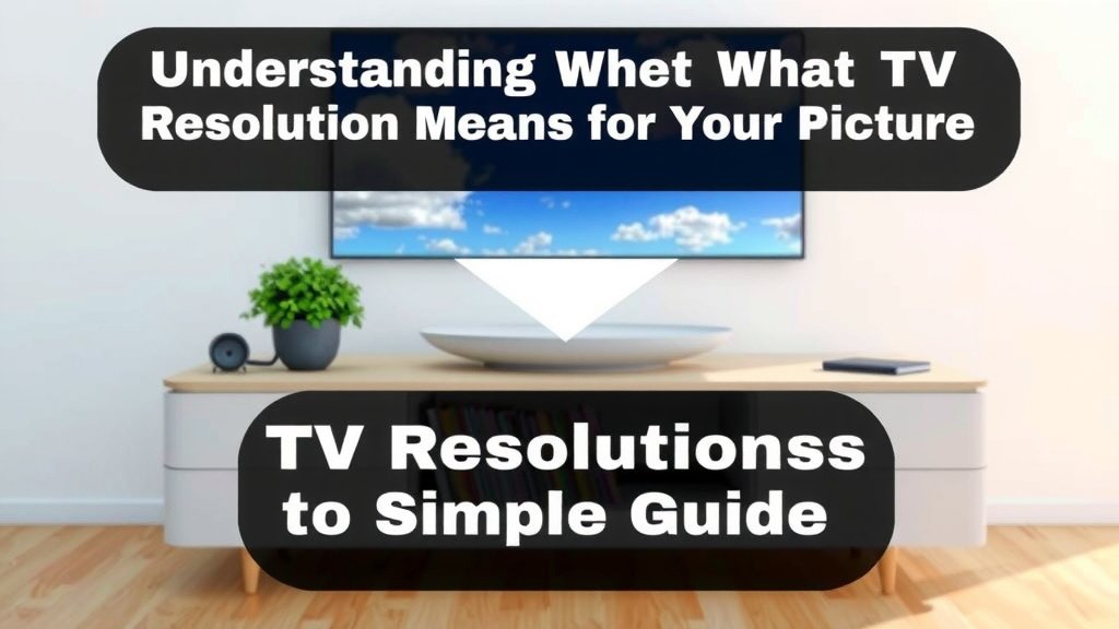 Understanding What TV Resolution Means for Your Picture