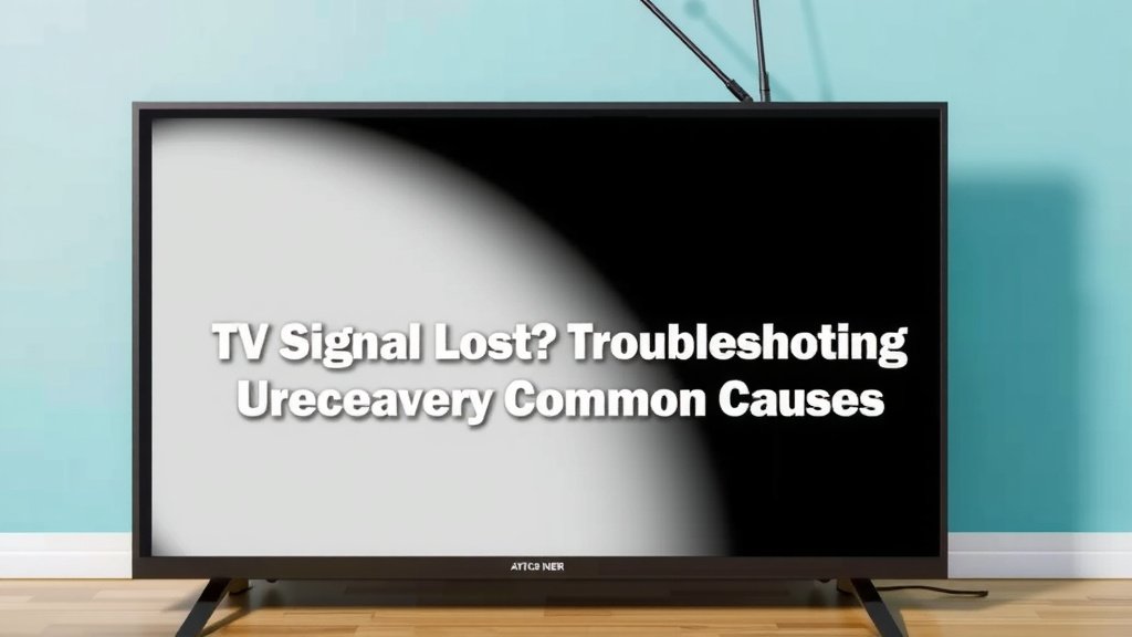 TV Signal Lost? Troubleshooting Common Causes