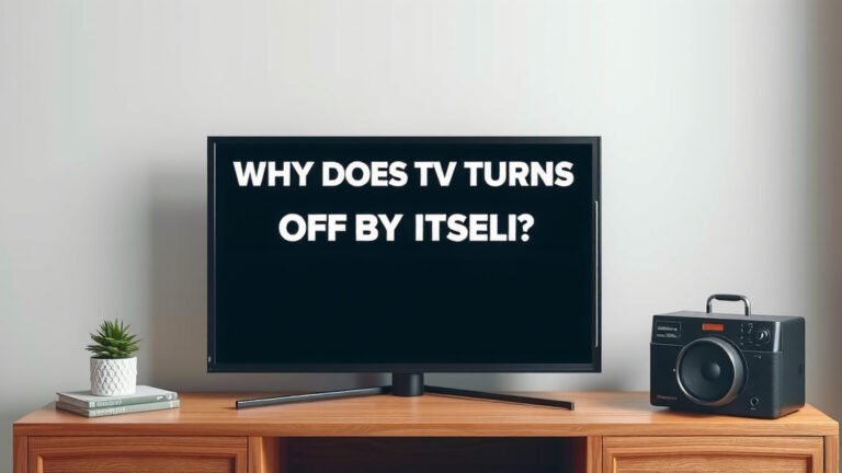 Why Your TV Turns Off By Itself: Troubleshooting Guide
