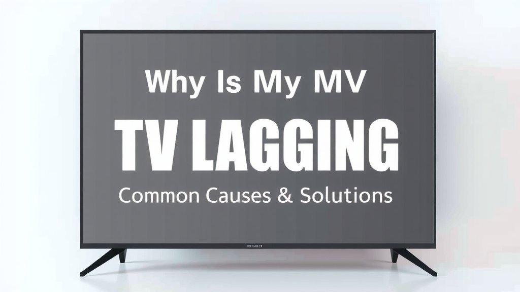 Why Is My TV Lagging? Common Causes & Solutions