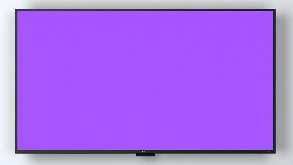 Troubleshoot Your TV Screen: Why Is It Purple