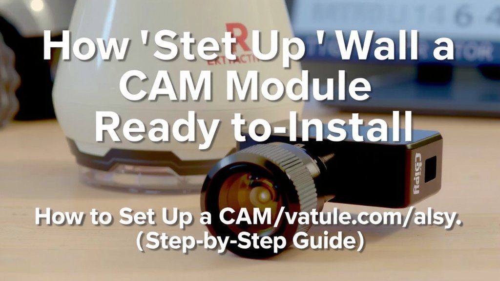 Getting Your Cam Module Ready to Install