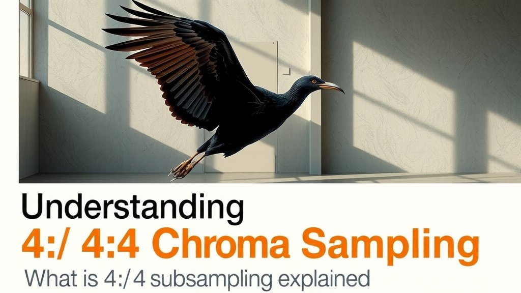 Understanding 4:4:4 Chroma Sampling
