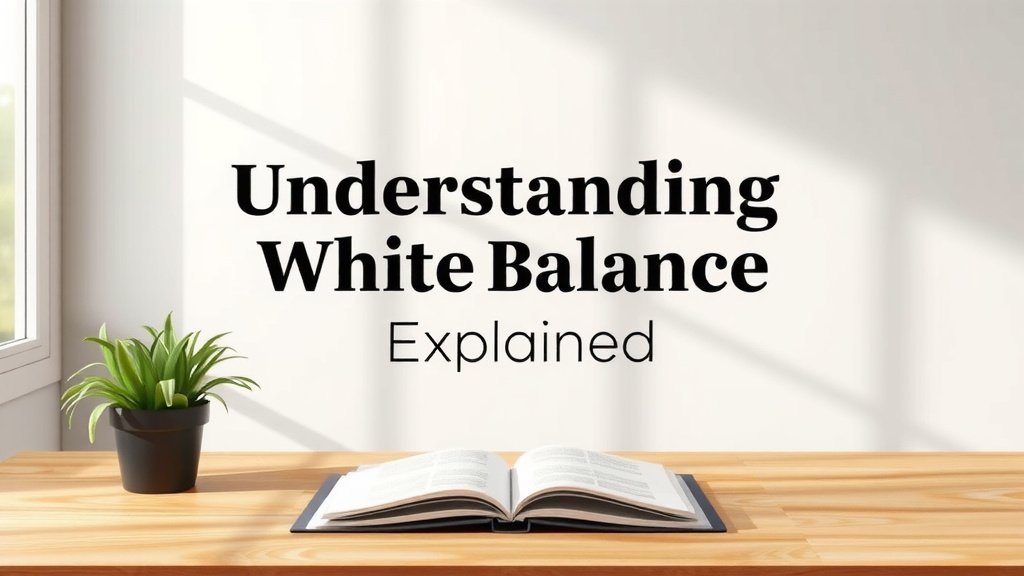 Understanding 2-Point White Balance Explained
