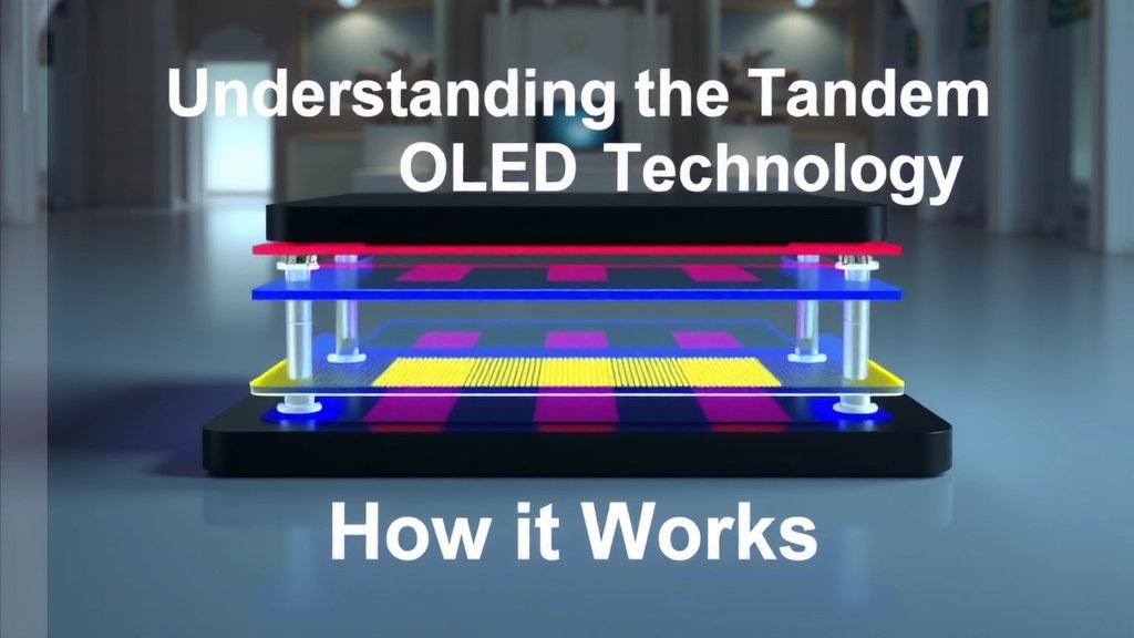 Understanding the Layers of a Tandem OLED