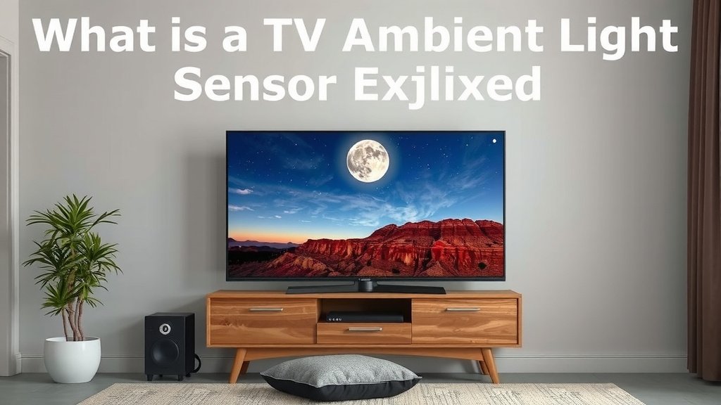 Understanding Your TV's Automatic Brightness Adjuster