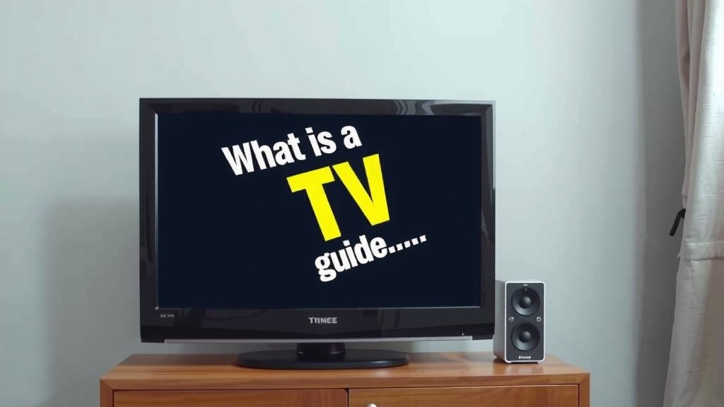 Understanding Your Television Schedule