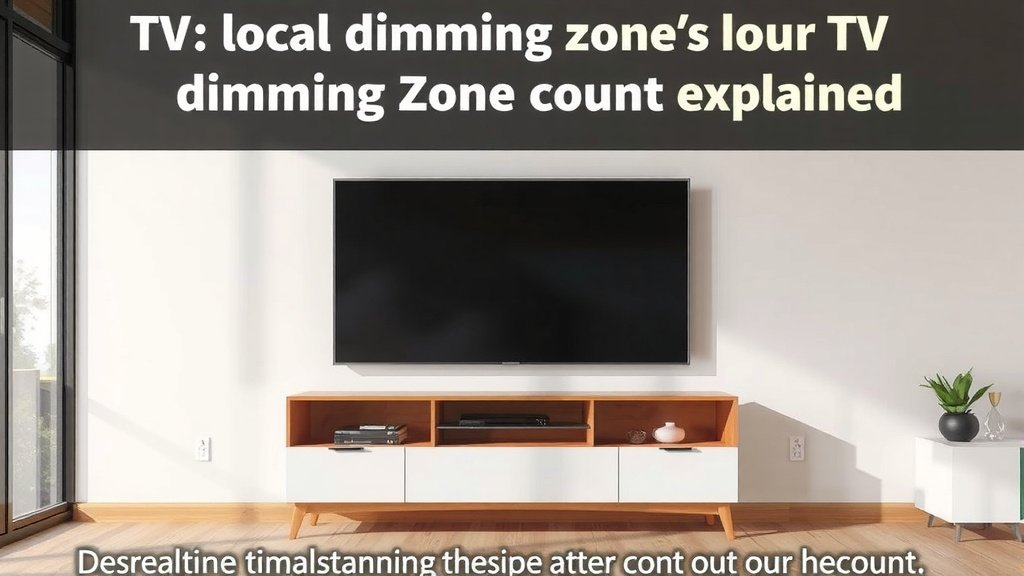Understanding Your TV's Local Dimming Zones