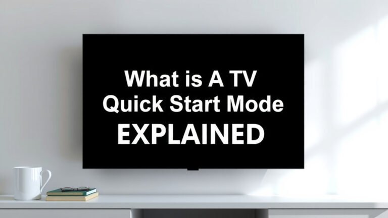 What is TV Quick Start Mode Explained